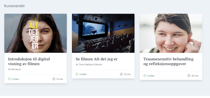 Digital kunnskapsreise for tannhelsepersonell